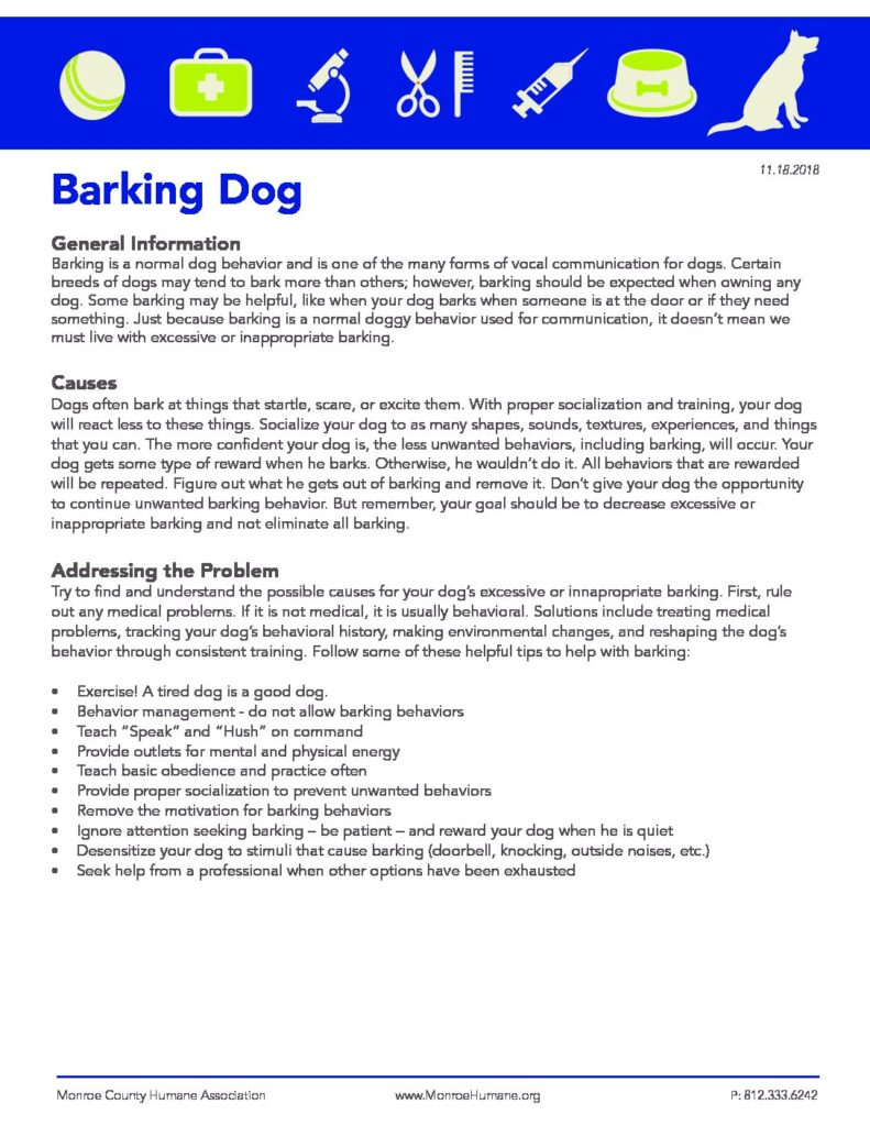 IV. Effective Training Techniques to Address Barking Behavior