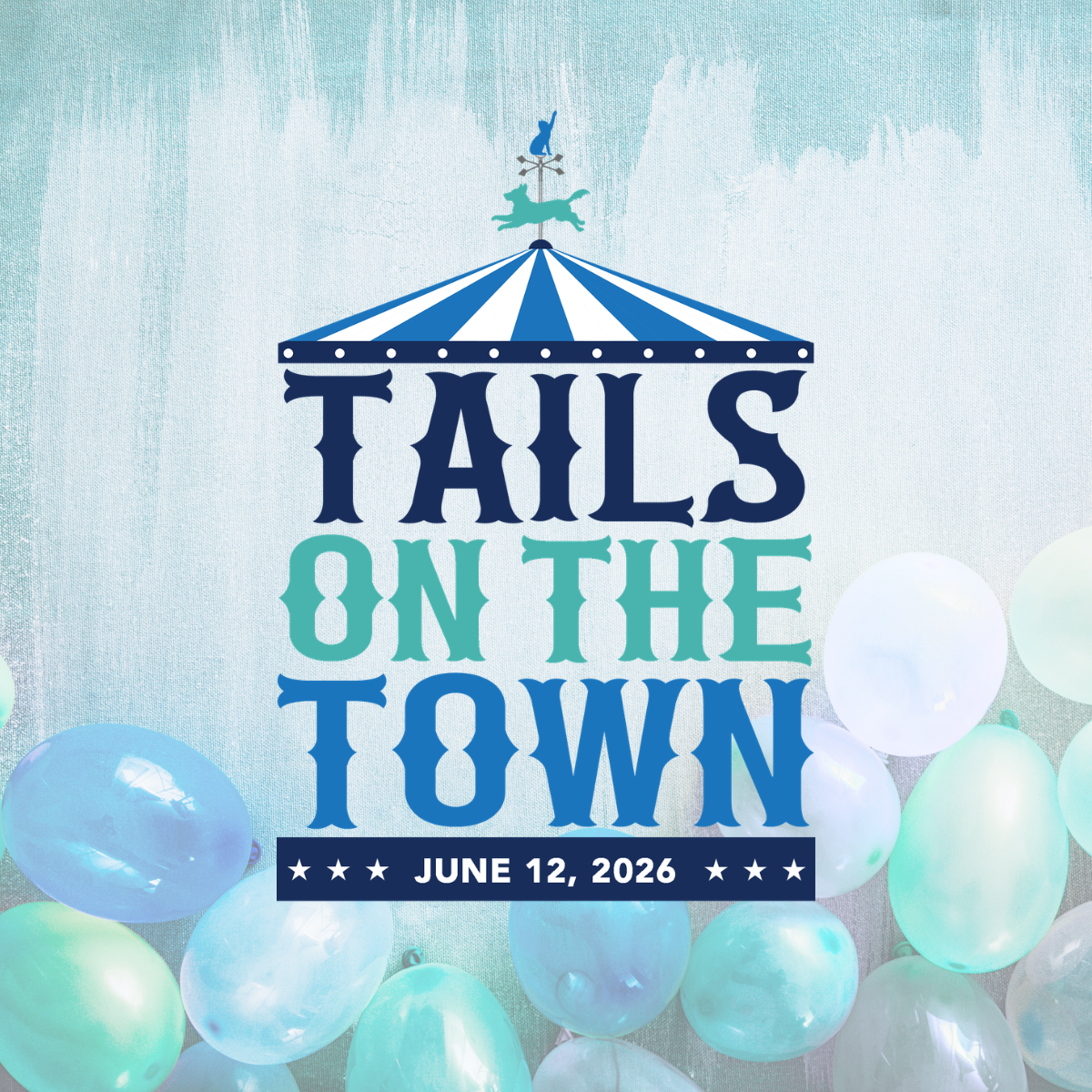 Tails on the Town 2026 Logo